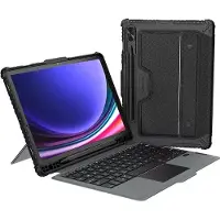 NILLKIN Bumper Combo Backlit Version Samsung Tab S9+ Draadloos Toetsenbord