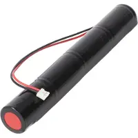 AccuCell Notlichtaccu NiMH 4,8V 1800mAh type L1x4 Sub-C met 200mm kabel, enkelzijdig aansluiting, vervangt Elubat 275606