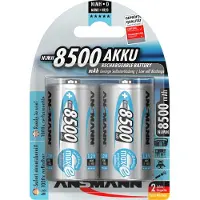 Ansmann 8500mAh maxE - Oplaadbare batterij - Hoge capaciteit - NiMH