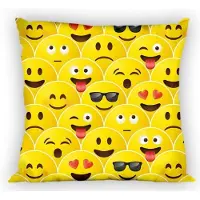 MCU Emoji Sierkussen 40x40cm Gevuld KATOEN