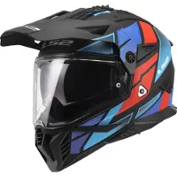 LS2 MX702 Pioneer II Block Endurohelm Maat