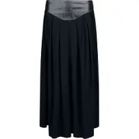Vixxsin Maxirok - Cathedral Maxi Skirt - M tot 4XL - voor Vrouwen - zwart - Maat M