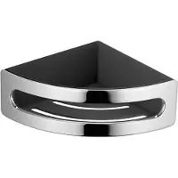 Keuco Elegance - Hoekplanchet, antraciet/chroom 11657010001