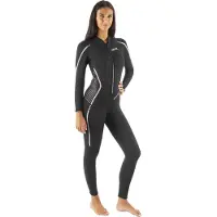 Seac Sub M.lungo Invidia 3 Mm Woman Diving Wetsuit Zwart XL Vrouw