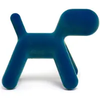 Magis Puppy Dog Ottoman Extra Large | 01 Blue Iridescent (indoor)