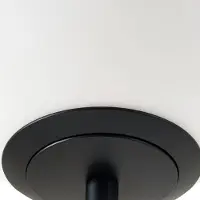 LUCANDE LED-vloerlamp Darrow, dimbaar, wit / opaal, Woon-/ Eetkamer, Glas, Modern, LED vloerlamp