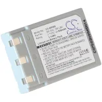 123accu Minolta NP-600 / NP-500 / DR-LB4 accu (850 mAh, huismerk)