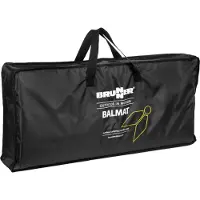 Brunner Balmat Tenttapijt - 250 x 600cm - Zwart/Grijs - Tenttapijt caravan - Gronddoek Tent - Voortenttapijt - Kampeertapijt