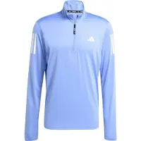 Adidas Functioneel shirt 'Own The Run' lichtblauw / wit