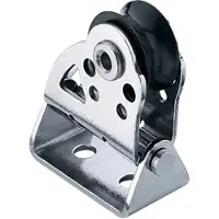 Harken Flip Flop Block Support 16 Mm Zwart,Zilver