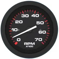 Veethree Amega 7000rpm Hb/ib Tachometer Zilver 76 mm