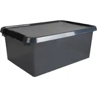 Sunware Comfort Line opbergbox 45L - 60x40x26 cm - Transparant/Grijs