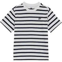 We fashion Shirt donkerblauw / wit