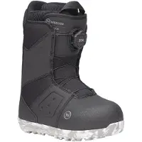 Nidecker - Kinder snowboardschoenen - Micron Black voor Unisex - Kindermaat 18 - Zwart