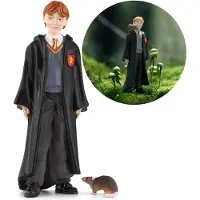 Schleich SLH42634 Harry Potter - Ron Weasley och Skalman, figurin för barn 6+