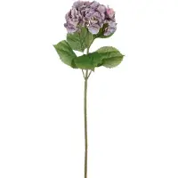 Mica Decorations HORTENSIA L.PAARS - L81CM 127235 LT.PURPLE01