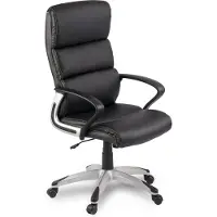 Sofotel EG-228 - Comfortabele Bureaustoel - Zwart Eco-leder