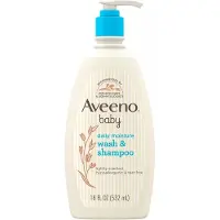 Aveeno Baby Daily Moisture Gentle Body Bath Wash & Shampoo – Lightly Scented – 532ml