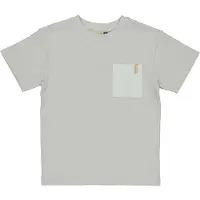 LEVV T-shirt lichtblauw Jongens Katoen Ronde hals Effen - maat 128