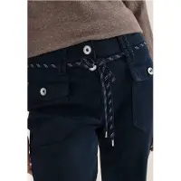 Cecil Dames Broek met smalle pijpen - Blauw - 34