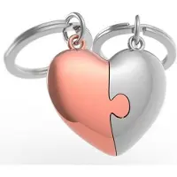 Metalmorphose Sleutelhanger Hart