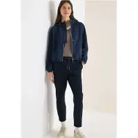 Cecil Dames Broek met smalle pijpen - Blauw - S