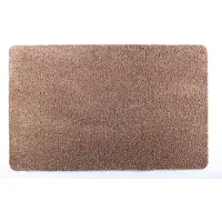 Cleanwalk droogloopmat - 60x100 cm - katoen - beige 861 - PVC backing