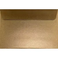 Netuno Metallic (parelmoer) bruine enveloppen A5 - 162 x 229 mm - C5 - 20 stuks - HK zelfklevend met plakstrip - 125 gram - Sirio Pearl -