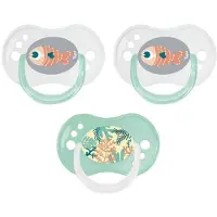 Tigex - Reversible Fopspenen Dag & Nacht – Glow in the Dark – Siliconen – 3 Stuks 6-18 maanden