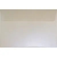 Netuno Metallic (parelmoer) ecru enveloppen A5 - 162 x 229 mm - C5 - 20 stuks - HK zelfklevend met plakstrip - 125 gram - Sirio Pearl -