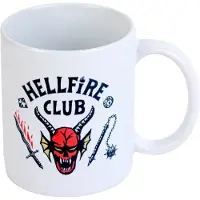 Stranger Things Hellfire Club Coffee Cup, Ceramic Coffee Cup for Better Taste, Tea Cup, Capacity: 350 ml, Pack of 1