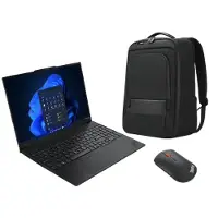 Lenovo ThinkPad E16 Gen2 R7 32G 1T + ThinkPad Professional 16 rugzak + ThinkPad Bluetooth Silent Mouse AMD Ryzen 7 250-processor 3,30 GHz tot 5,10 GHz, Windows 11 Pro 64, 1 TB SSD M.2 2242 PCIe Gen4