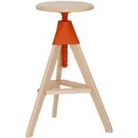 Magis Tom – The Wild Bunch Stoel Natural 7011 | Orange 1780 C