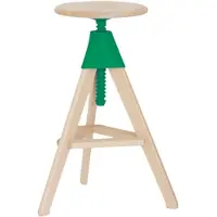 Magis Tom – The Wild Bunch Stoel Natural 7011 | Green 1783 C