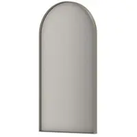 Ink SP35 Spiegel Toog In Kader 40x80cm - Geborsteld RVS - Aluminium, Glas - Toog - Spiegels, Badkamerspiegels - 8718835388058