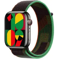 Apple Sport Loop band voor de Watch | 38/40/41/42 mm - Black Unity