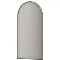 Ink SP35 Spiegel Toog In Kader 50x100cm - Geborsteld RVS - Aluminium, Glas - Toog - Spiegels, Badkamerspiegels - 8718835388119