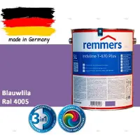 Remmers Induline T-670 PLUS Dekkende Houtbeits buiten – RAL 4005 Blauwlila – 5 L – Opvolger GW 310 Dekkend
