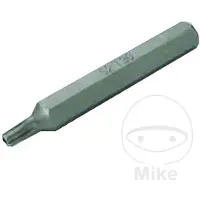Condor Torx Bit T40 met Gat 10x75mm (3/8") - Gehard Staal