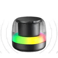 LONGZIMING -Draagbare Bluetooth - Mini-luidspreker met ademhalingslichteffecten - Perfect voor kamperen, strand en feestjes