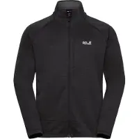 Jack Wolfskin - Anytrail Fullzip - Fleecevest XXL, zwart