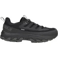 Jack Wolfskin - Apex Hike Texapore Low - Multisportschoenen 40,5, grijs/zwart