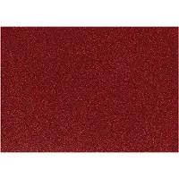 Packlinq Opstrijkfolie, A5, vel 148x210 mm, glitter, rood, 1 vel