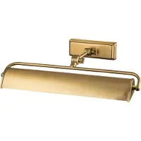 ELSTEAD LED Schilderijverlichting Winchfield | 2X E14 Max 40W | Dimbaar | Aged Brass