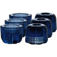Villeroy & Boch Kaarshouder Fleur Bleu Ø6,3cm (6 delig)