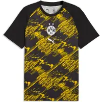 Puma Tricot 'Borussia Dortmund' donkergeel / zwart