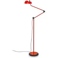 Stilnovo Vloerlampe , Topo, Rood, Woonkamer, Metaal, Designer