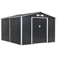 Store Boss Metalen tuinhuisje Lahti 2,8 x 2,6 m antraciet
