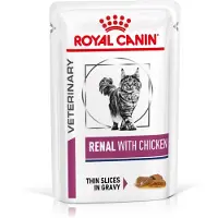 Royal Canin 48x Kattenvoer Nat Renal Kip 85 gr