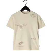 Raizzed T-shirt wit Jongens Katoen Ronde hals Printopdruk - maat 140